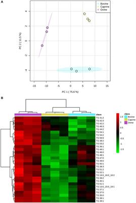 Metabolite profiling of peripheral blood plasma in pigs in early postnatal life fed whole bovine, caprine or ovine milk